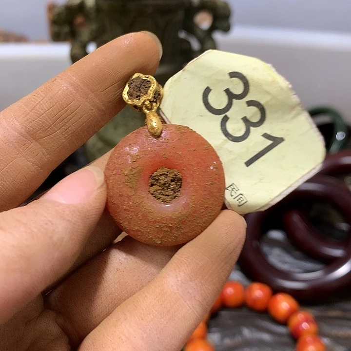 和田玉未镶嵌毛衣链