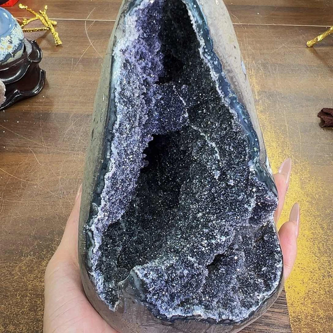 紫晶摆件未镶嵌福利