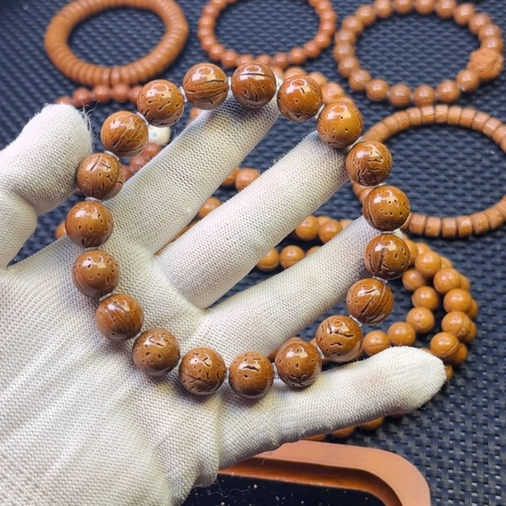 桃核手串12尺寸桃核「全品浮力」