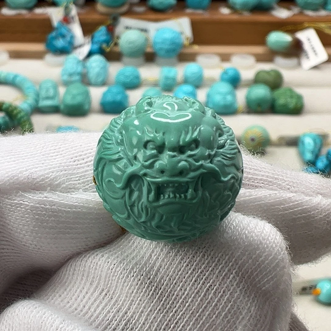 绿松石龙珠未镶嵌