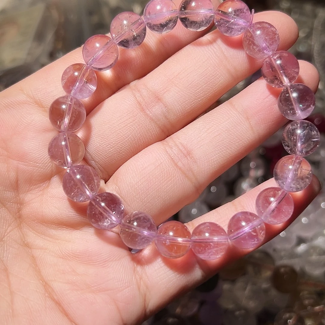 水晶手链未镶嵌紫黄晶