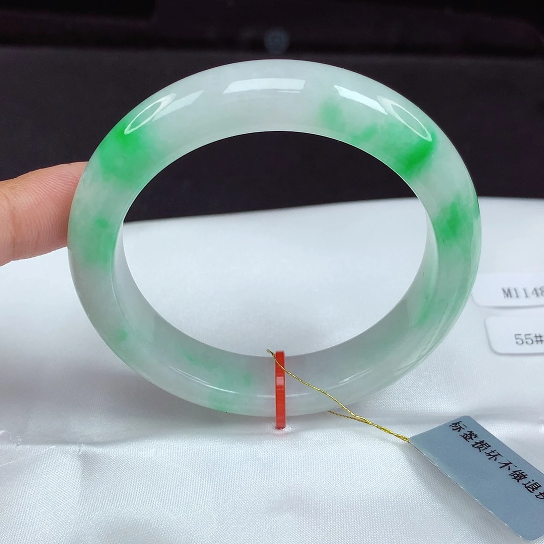 未镶嵌手镯翡翠55圈899