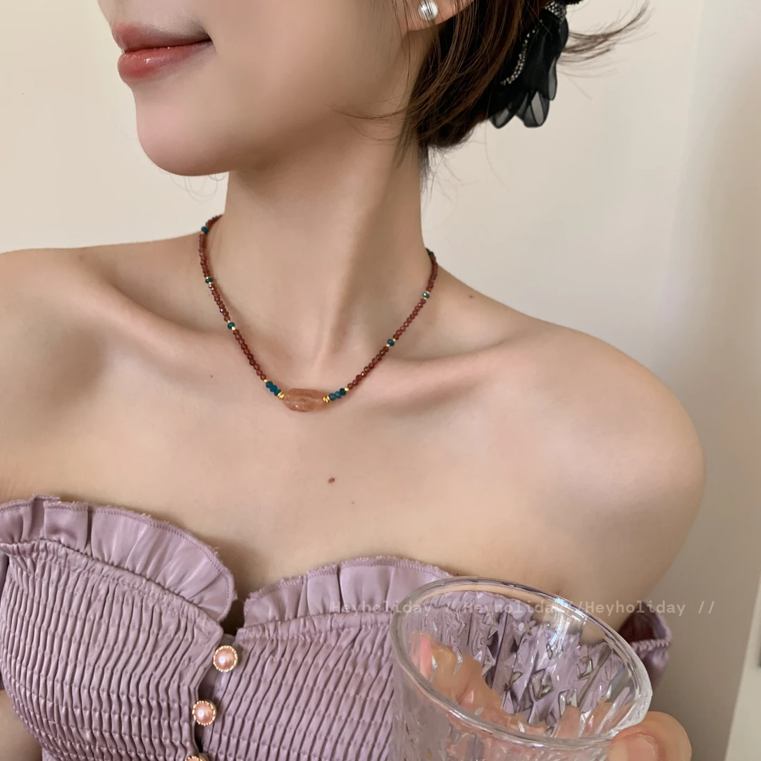 925银银制品 【彼岸花】项链气质百搭简约小众精致 多样性发其一