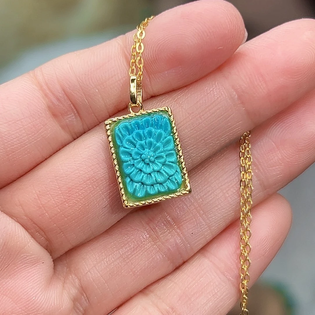 绿松石珠宝奇石未镶嵌