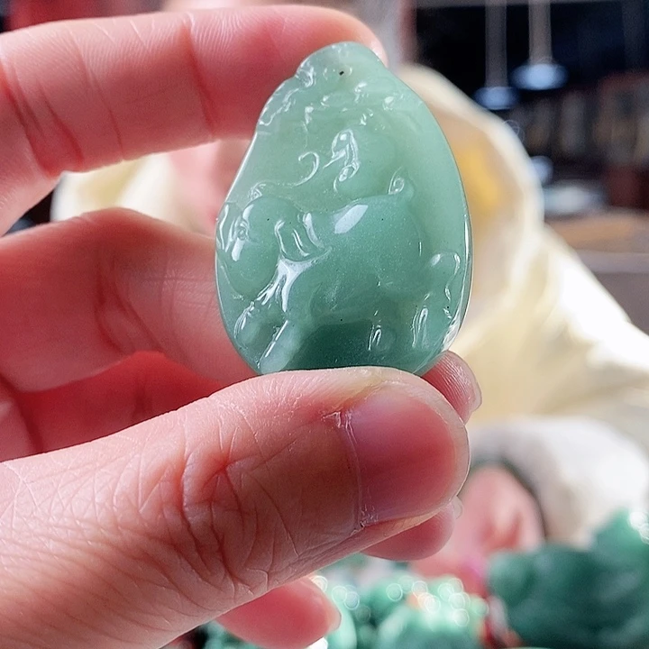 密玉（石英质玉）手链未镶嵌