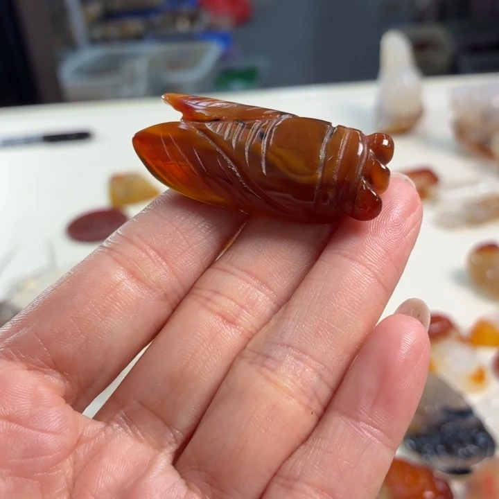 玛瑙/玉髓吊坠(不含链)未镶嵌
