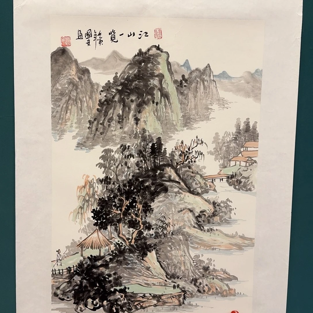 国画丁老师的作品