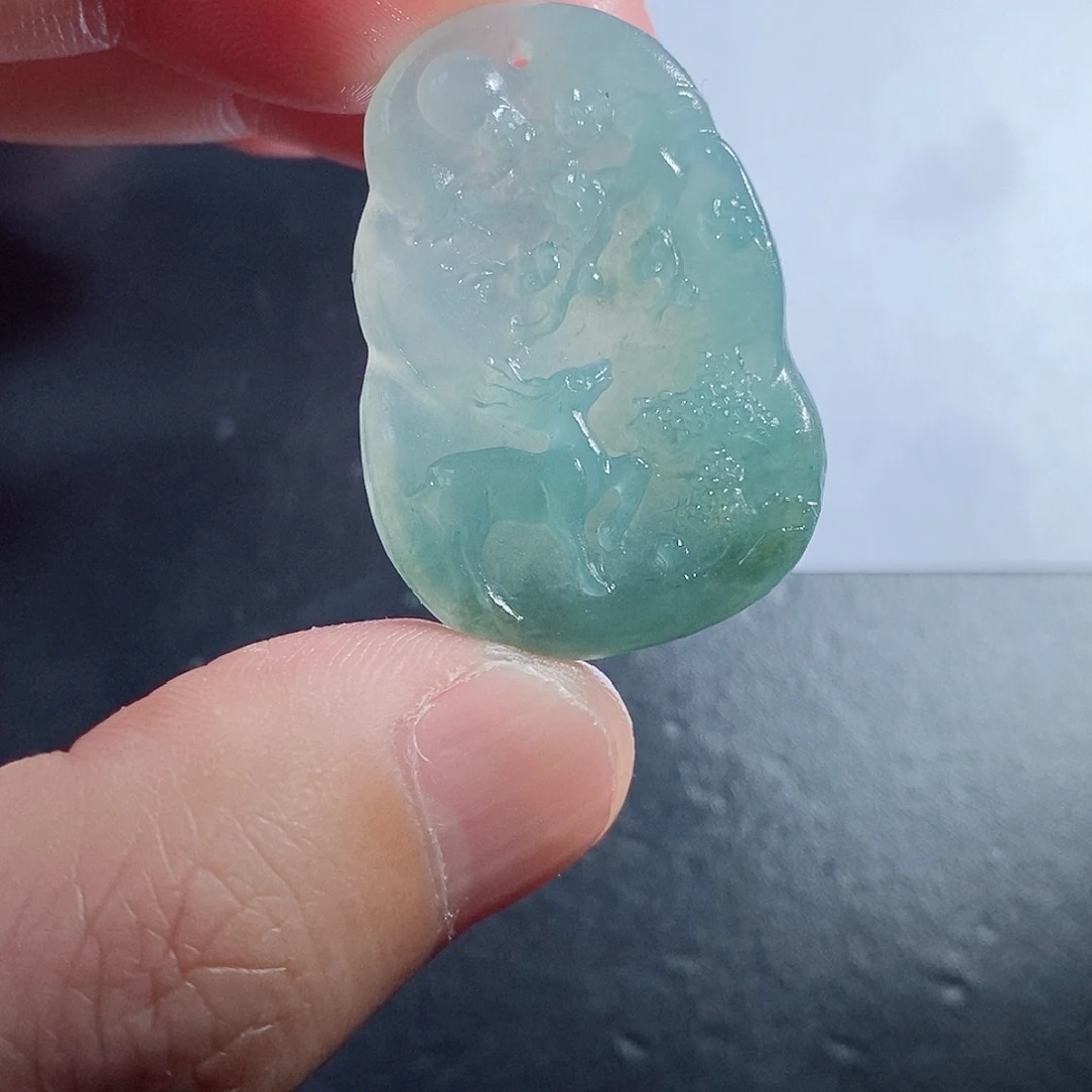 定制翡翠未镶嵌毛货