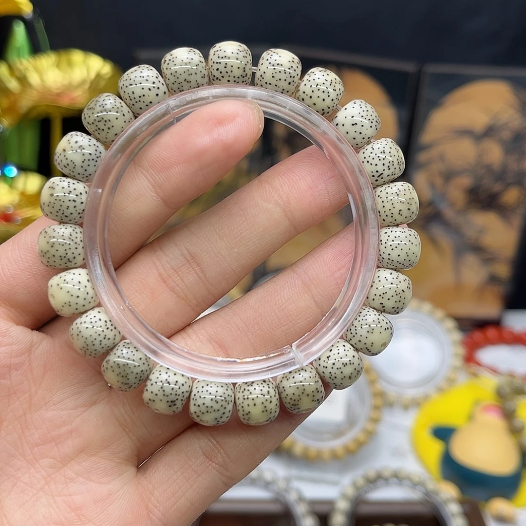 吊坠星月菩提卡10骨瓷白双留白