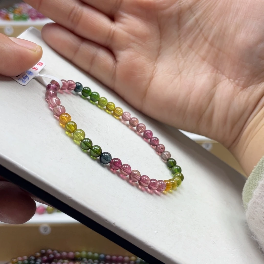 碧玺手串未镶嵌4.8mmmmmmmmmmmmmmmmm