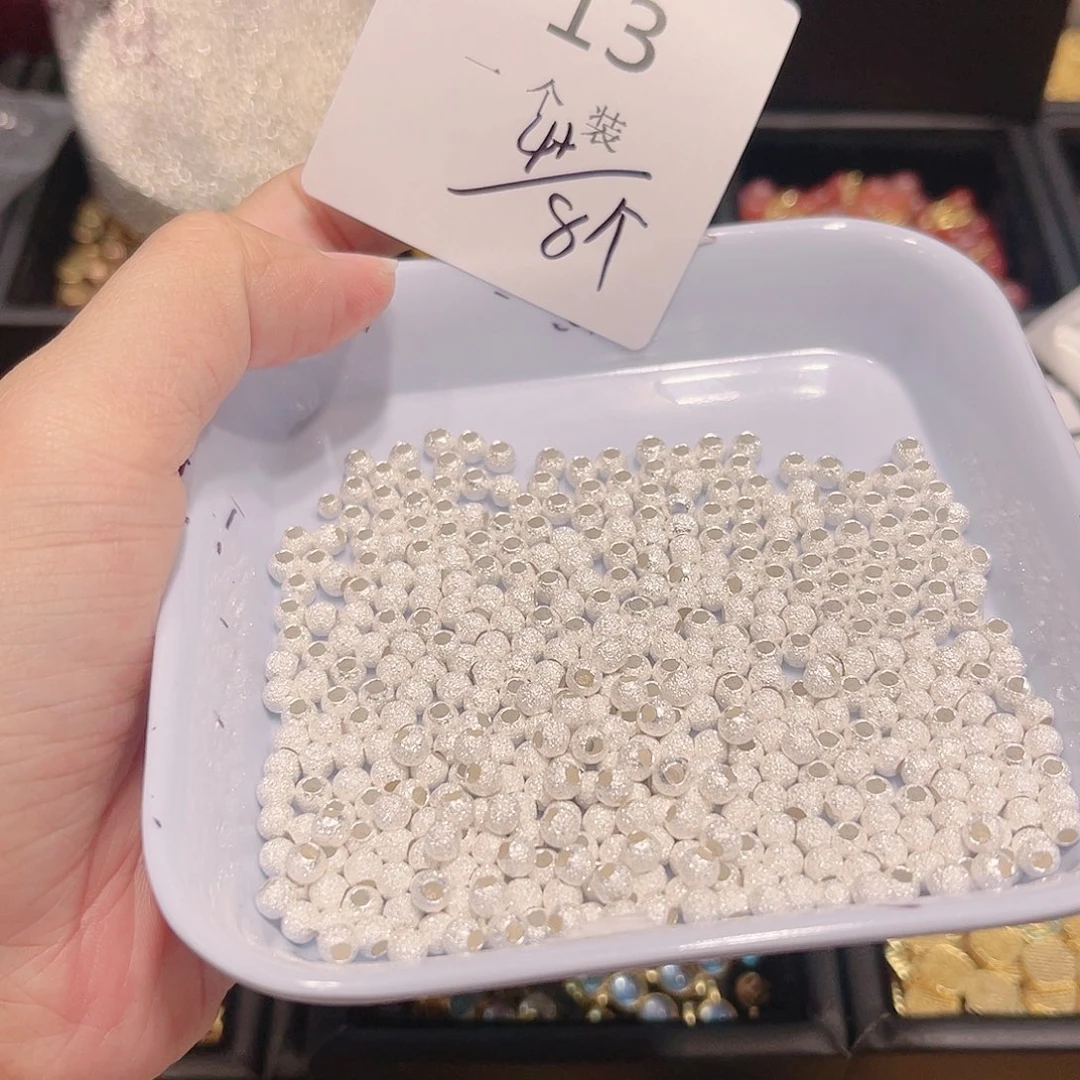 紫晶珠宝半成品银S925镶嵌13