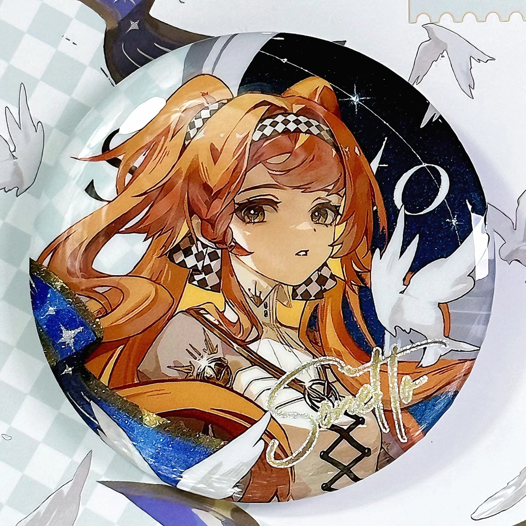 【种葱日记】白鸽之信重返未来1999十四行诗同人谷子徽章立牌