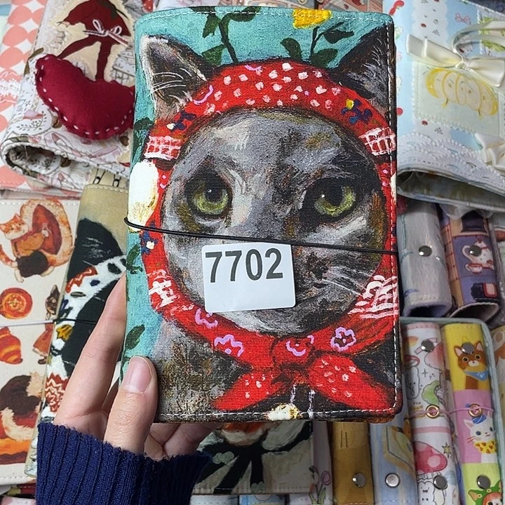 织绣A6活页不带纸7702