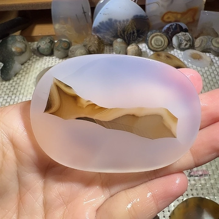 玛瑙/玉髓未镶嵌颈饰