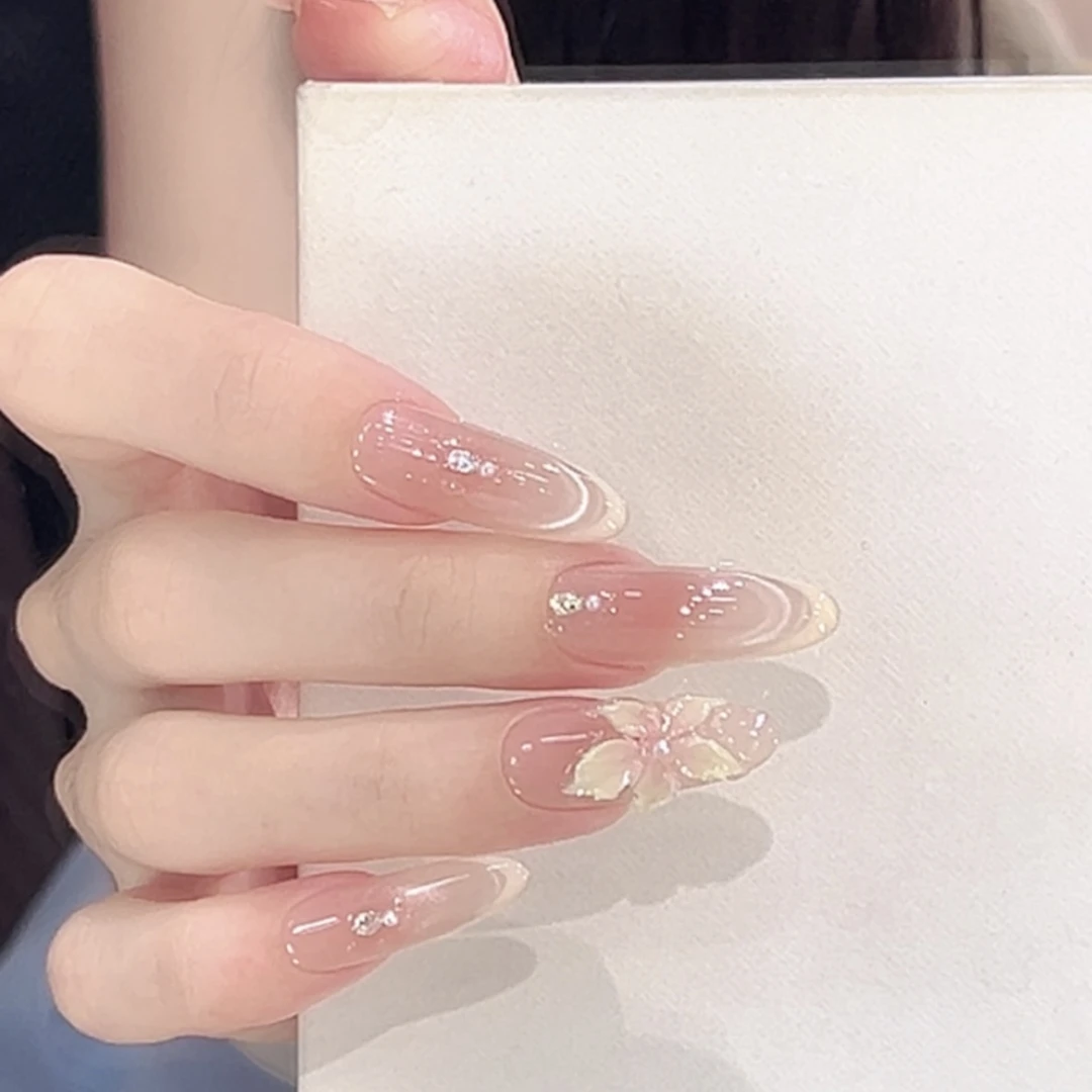 【拿坡里的夏天】Kull·库姥姥轻奢 手工猫眼纯欲温柔百搭穿戴美甲