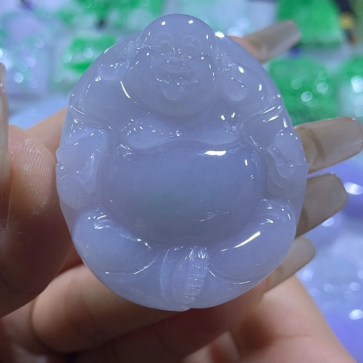 翡翠未镶嵌颈饰天然翡翠A货吊坠