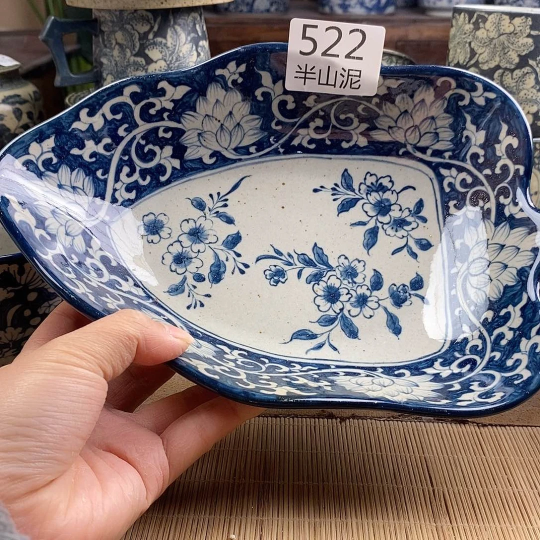 手工手绘青花陶瓷