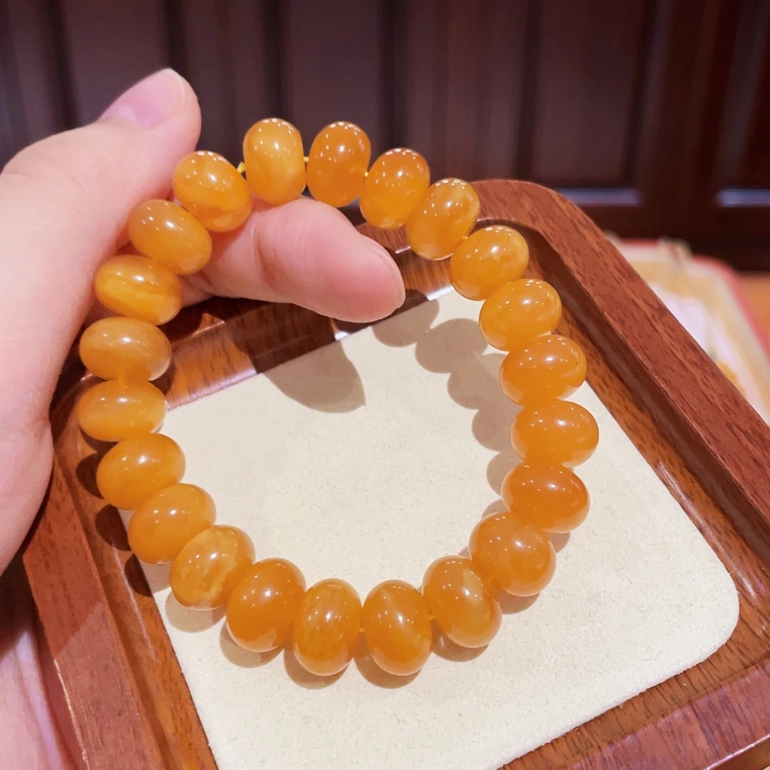 蜜蜡手链未镶嵌手串