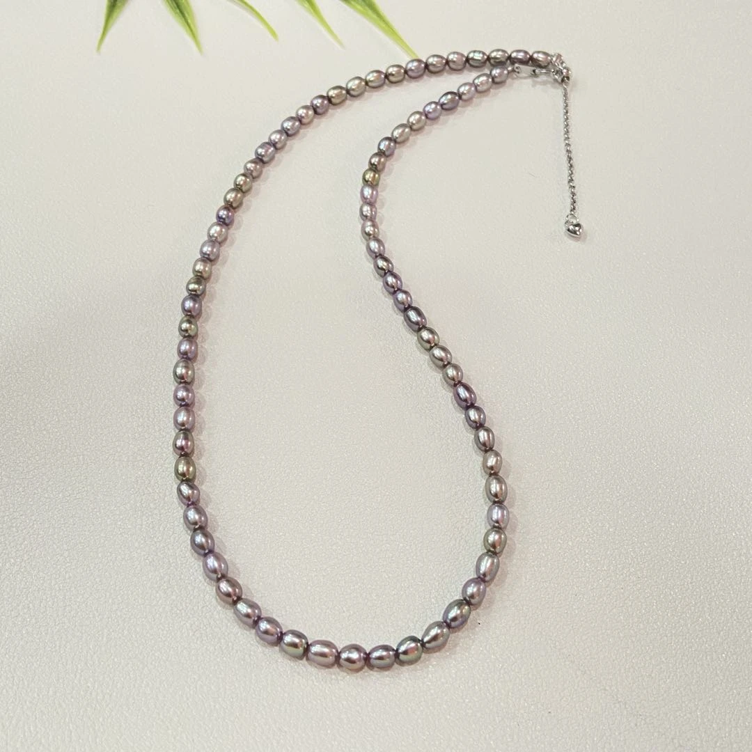 【星浩好物】淡水珍珠女神链-QT27H395【多样性发一件】3*4