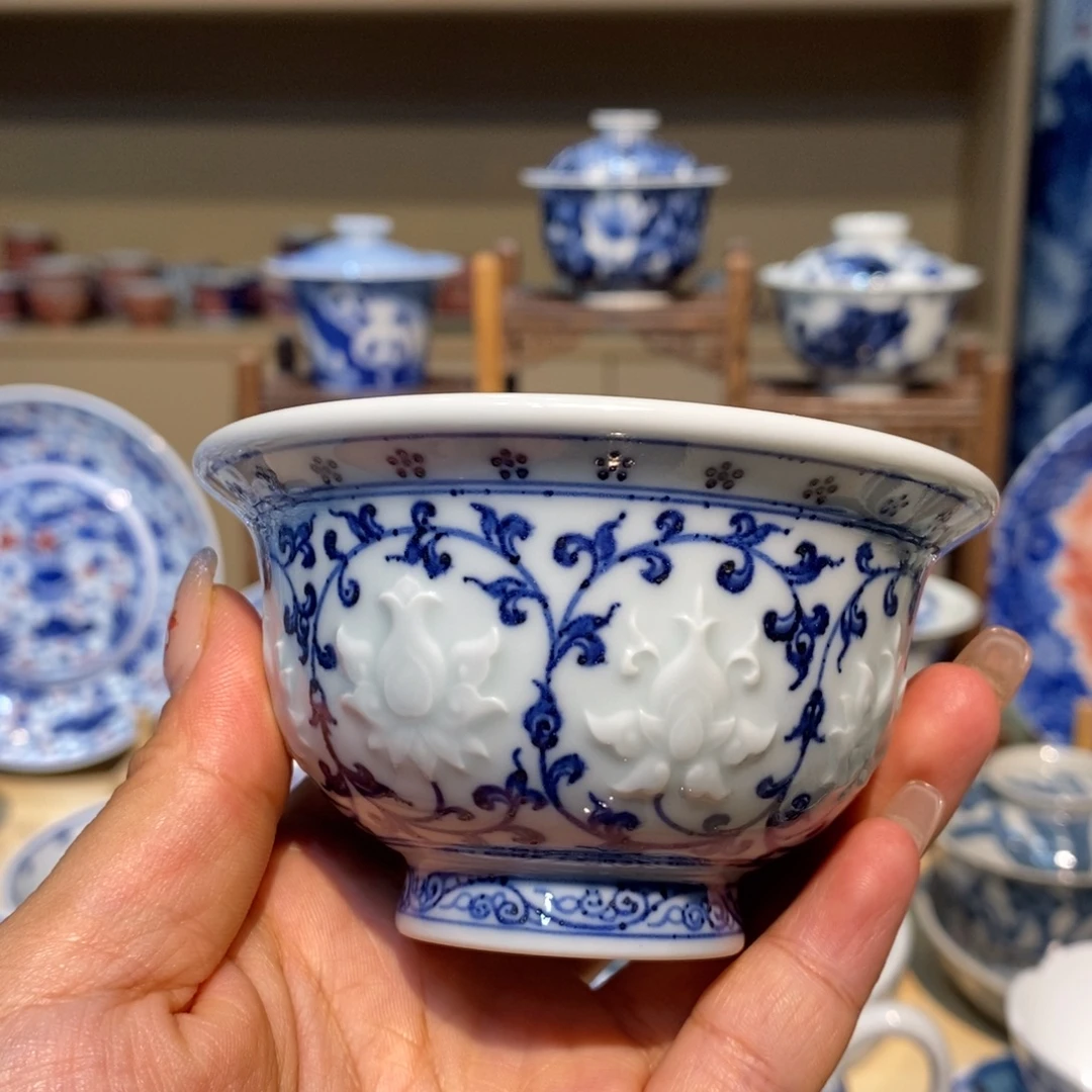 景德镇陶瓷手工手绘