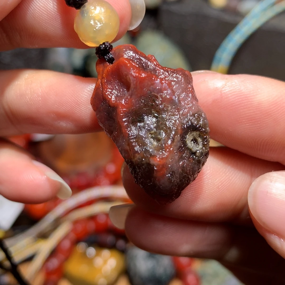 未镶嵌玛瑙/玉髓珠宝半成品