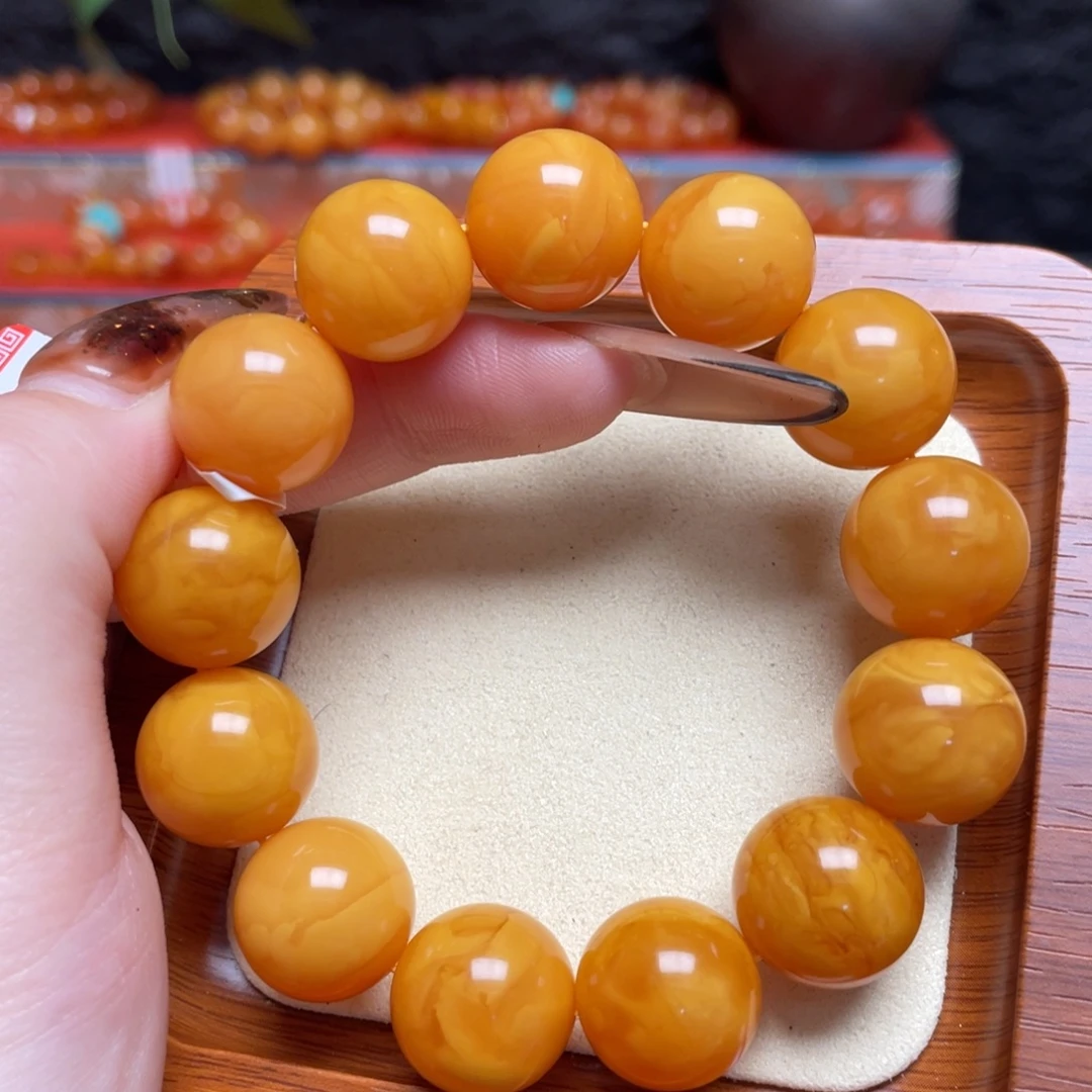 蜜蜡未镶嵌手链手串