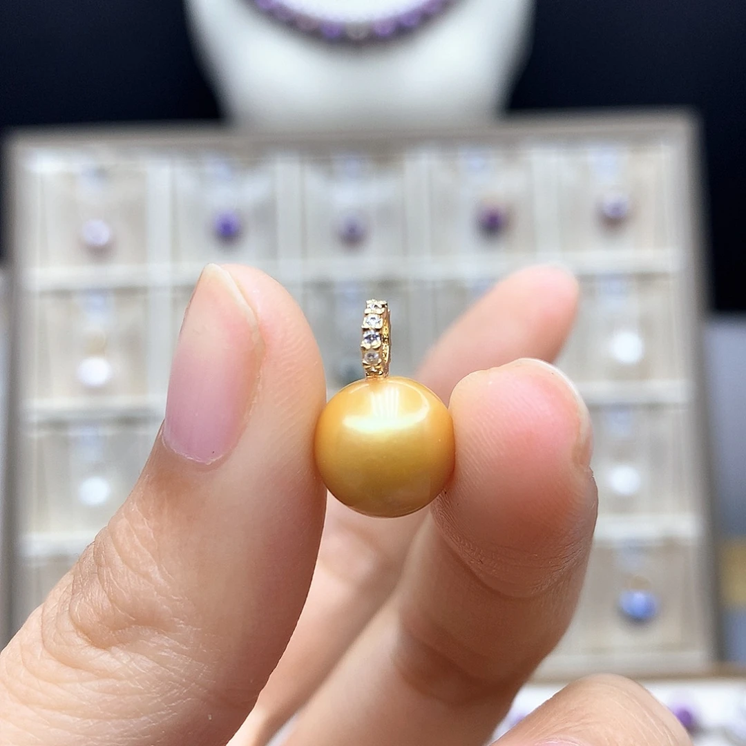 合金淡水珍珠颈饰