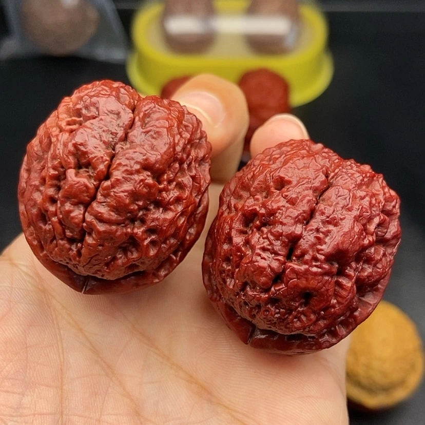 【闪购商品】把件文玩核桃39尺老蟾头