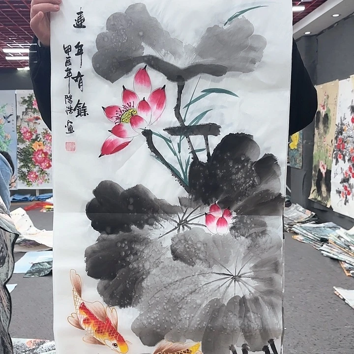 国画无毛或被短柔毛