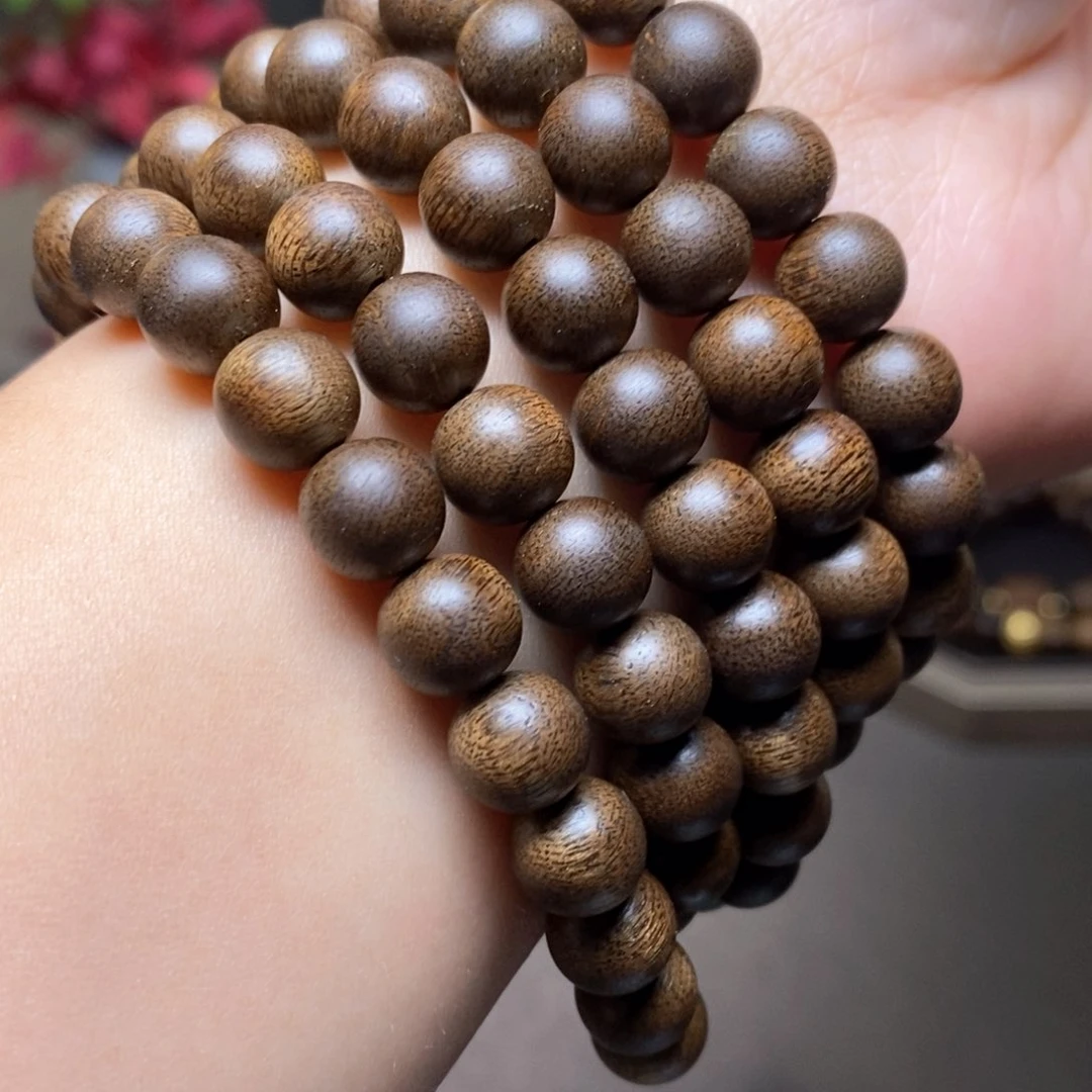 沉香手串越南芽庄白棋楠0.8✖️108