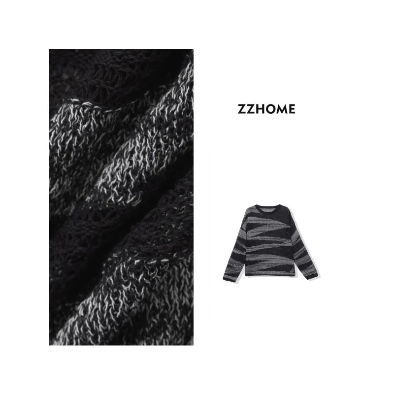 ZOZO HOME ｜炎夏斑斓冰沙廓形涂鸦精织罩衫q171125p休闲时尚宽松
