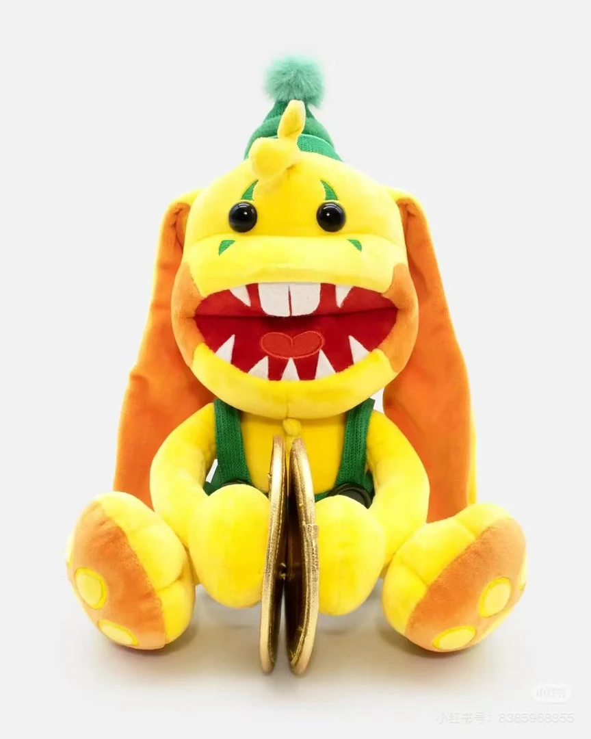 M黄绿色“敲锣邦佐兔”【POPPY】公仔上衣（0036）