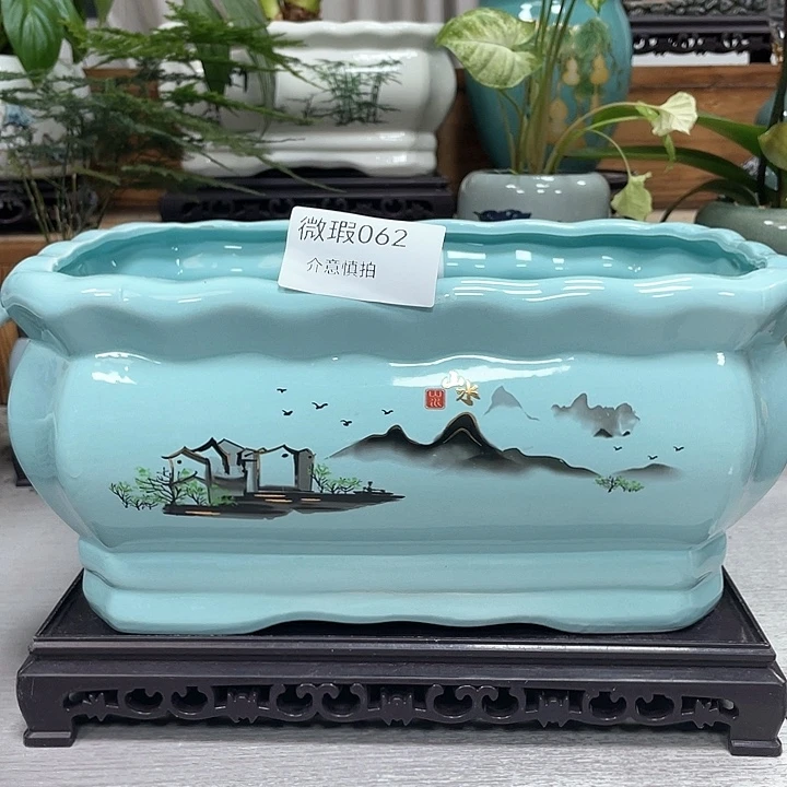 陶瓷花盆紫砂陶瓷花盆