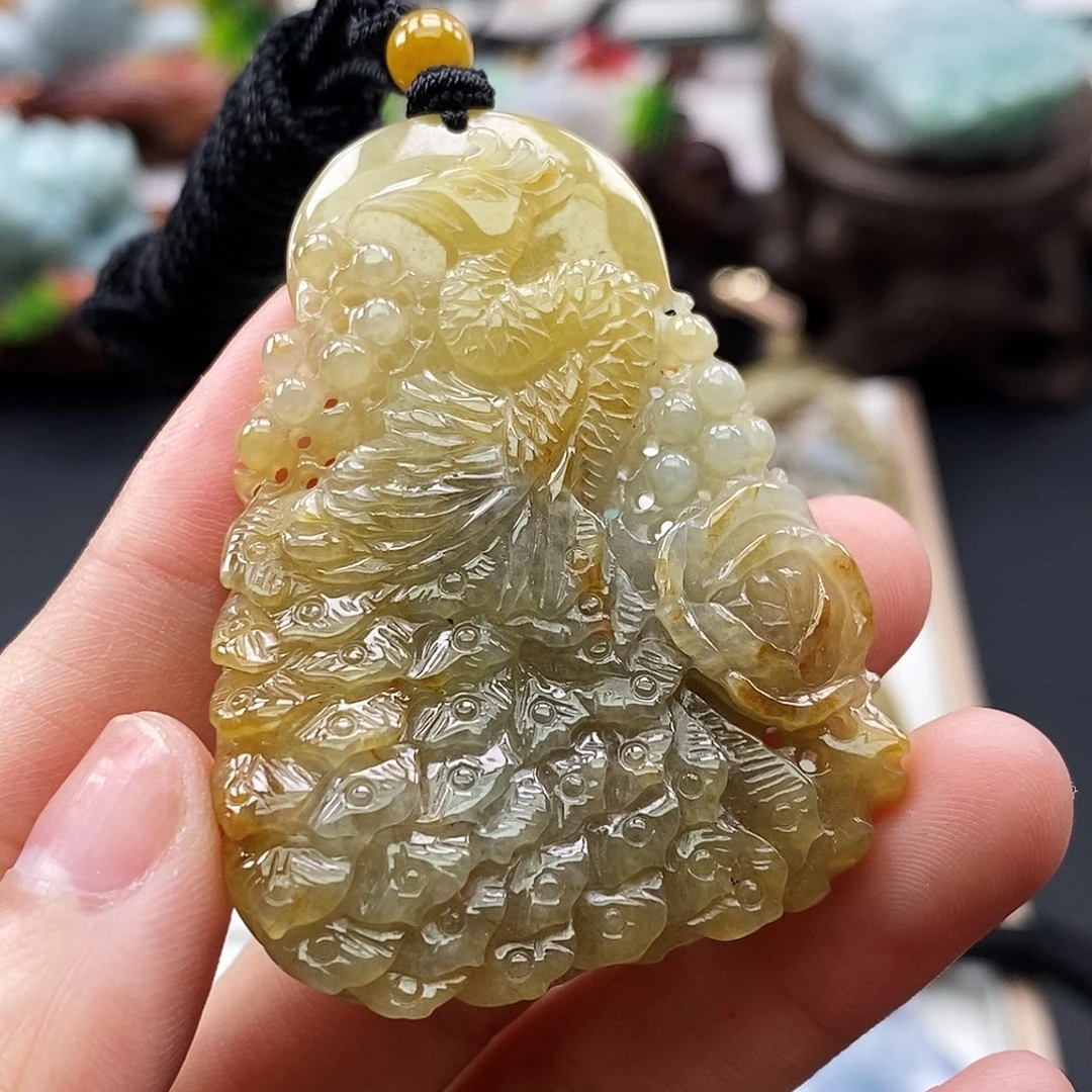 翡翠未镶嵌颈饰缅甸翡翠a货