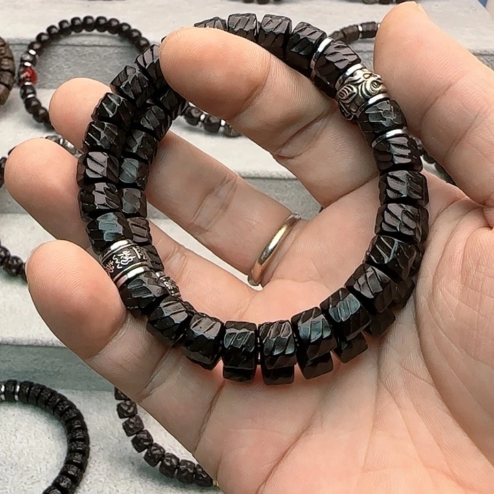 【闪购商品】手串椰蒂97龙鳞双配饰黑金