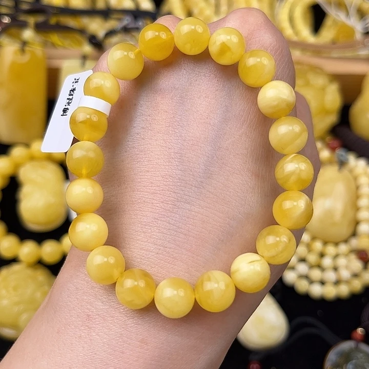 琥珀未镶嵌颈饰琥珀