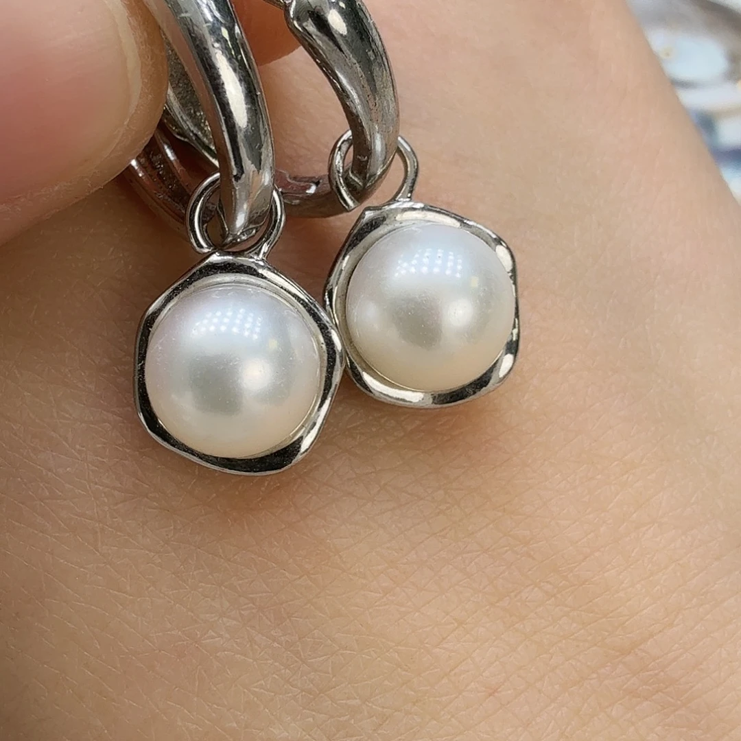 未镶嵌耳饰淡水珍珠