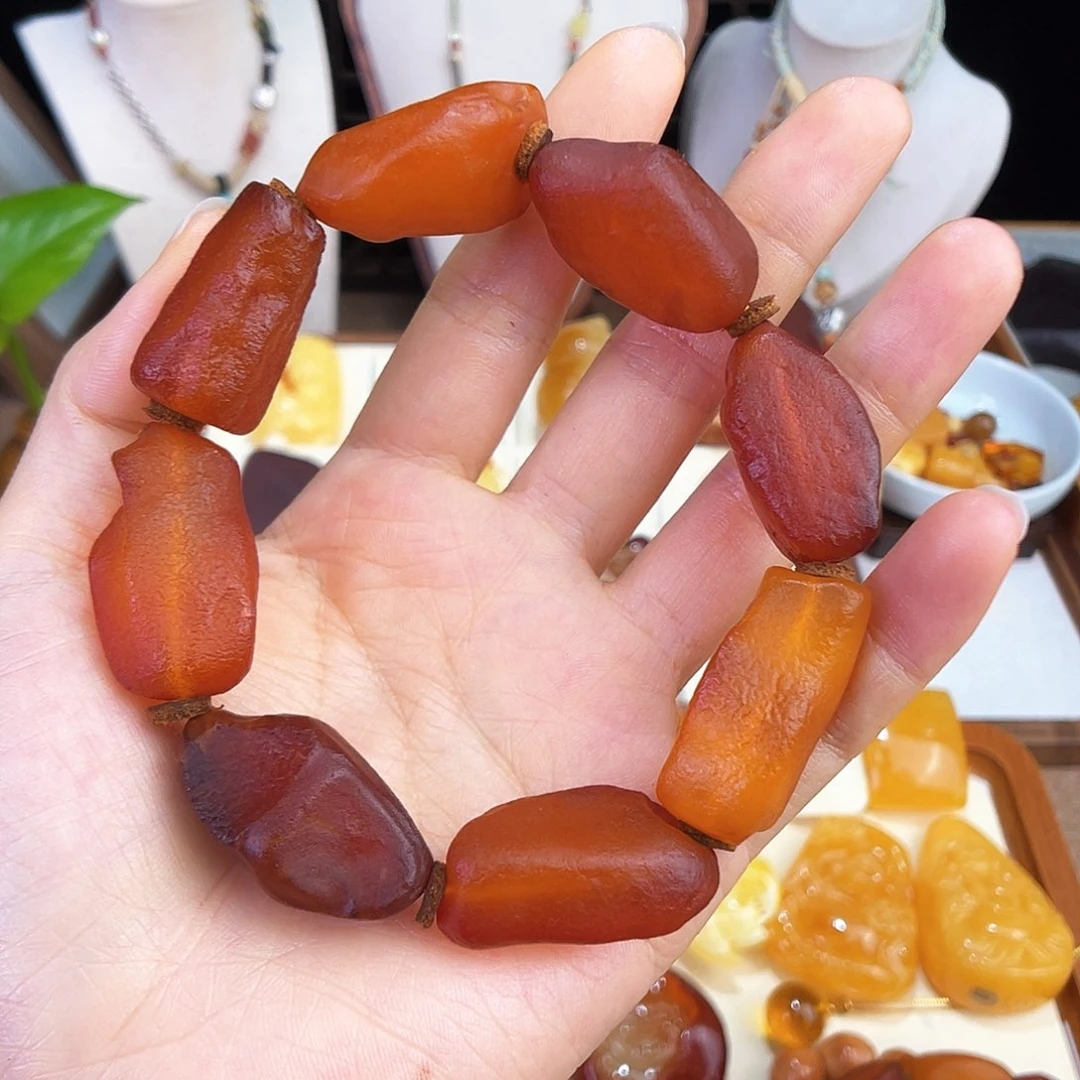 未镶嵌琥珀珠宝奇石用****6，