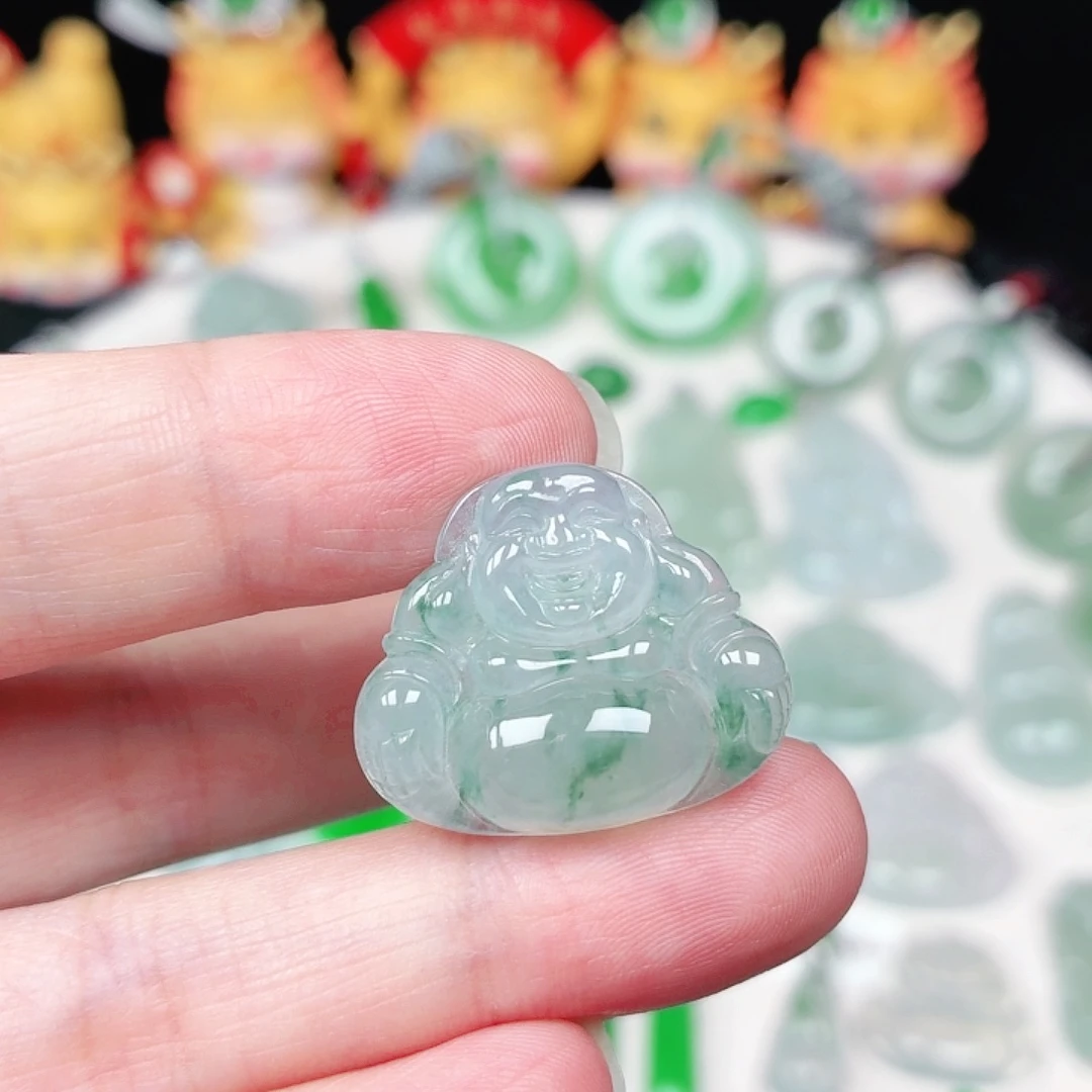 颈饰未镶嵌翡翠缅甸天然A货翡翠