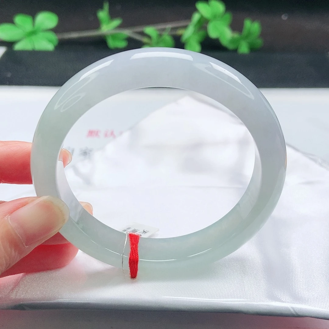 未镶嵌手镯翡翠58圈