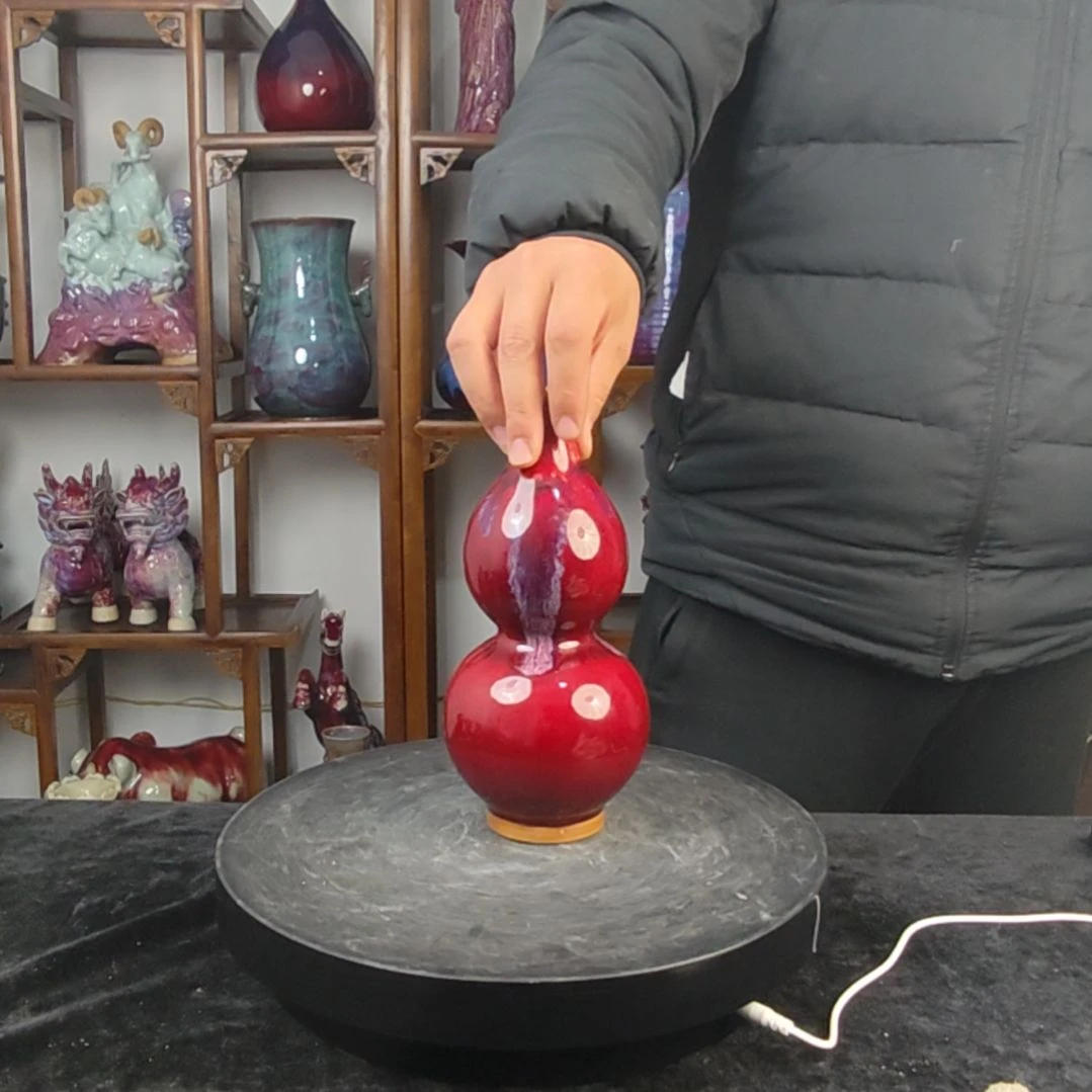 摆件神后镇钧瓷摆件