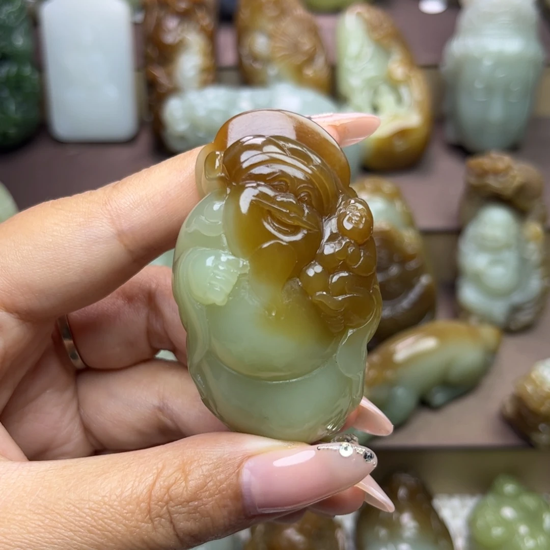 江***田和田玉未镶嵌把件