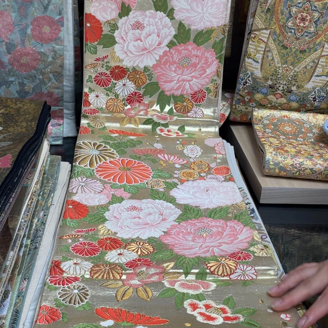 织绣唐锦桑蚕丝正绢面料