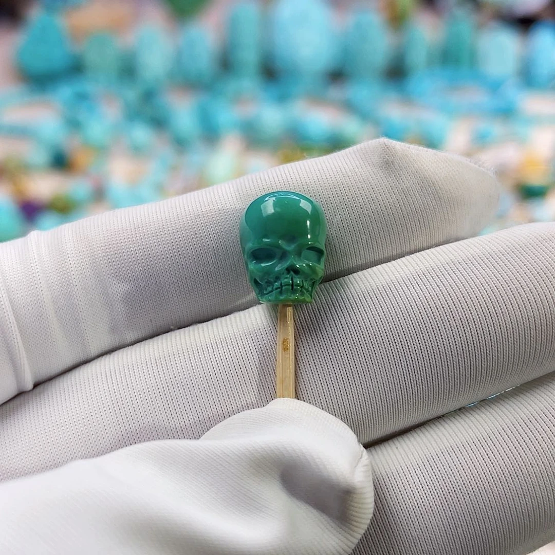 绿松石珠宝奇石未镶嵌