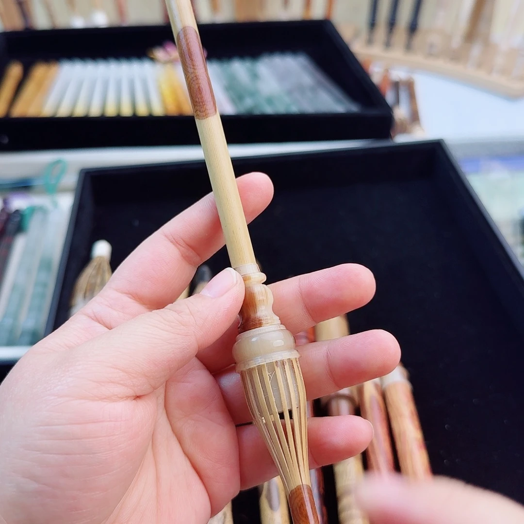 紫花红香妃➕纯毛料笔头