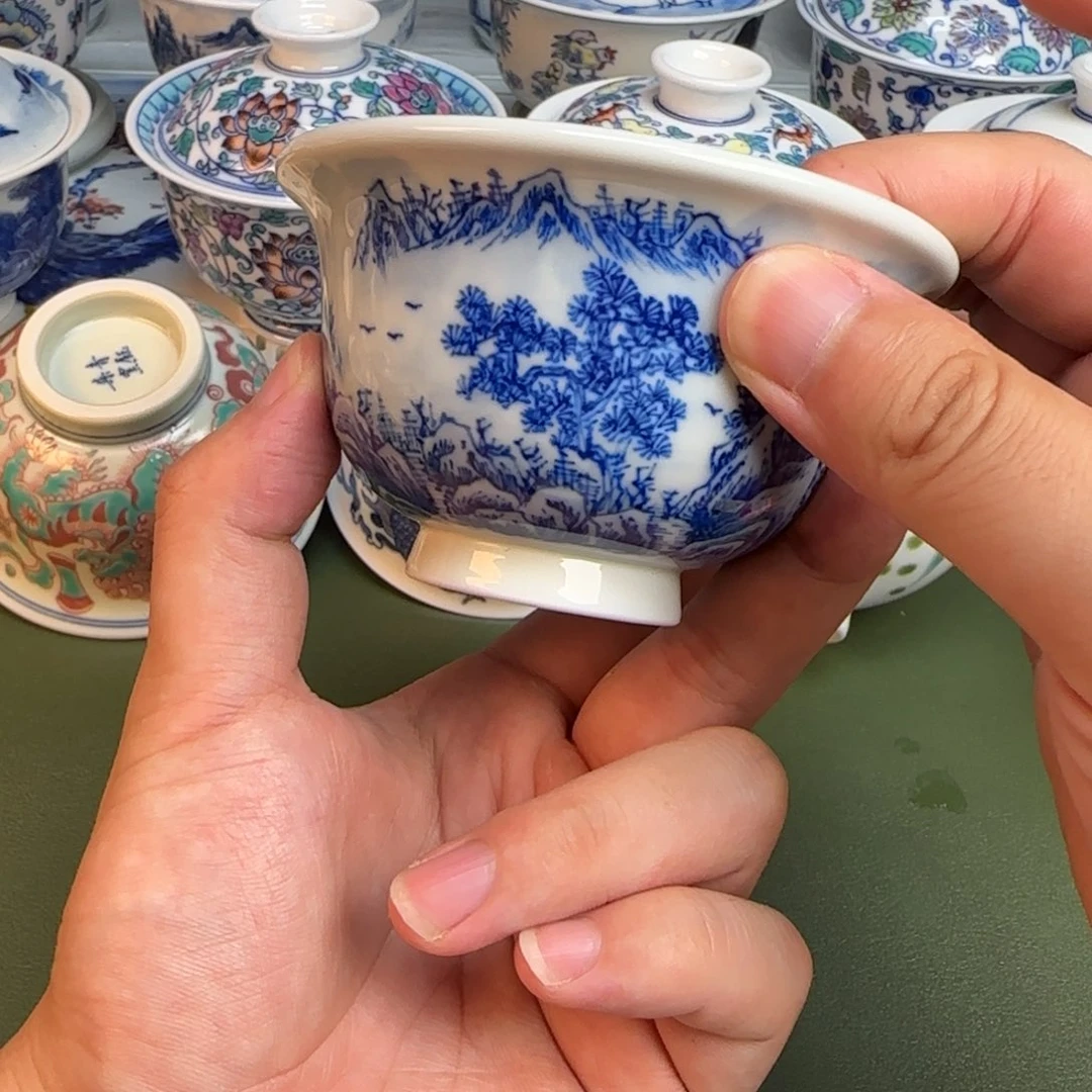 彦祖纯手工手绘茶具176