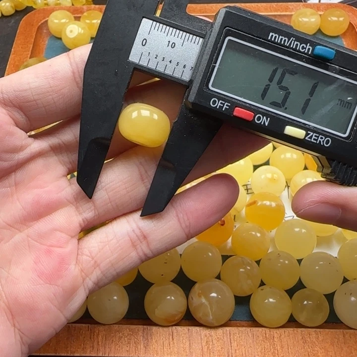 蜜蜡未镶嵌珠宝奇石天然121