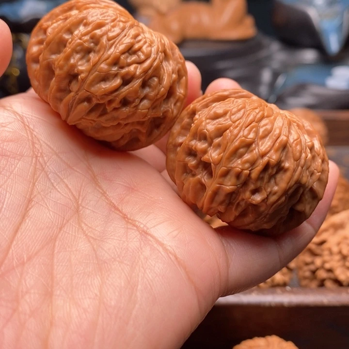 把件文玩核桃磨盘41尺