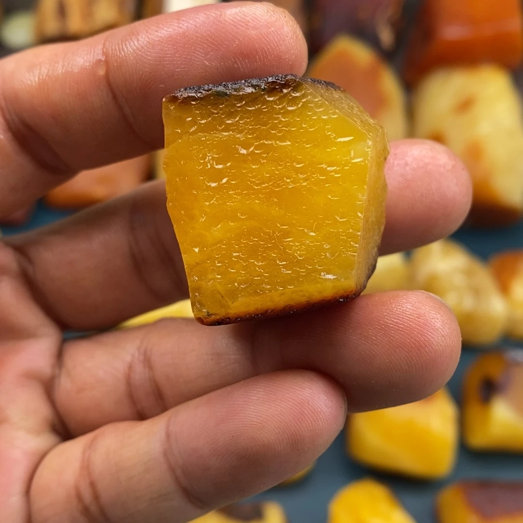 未镶嵌定制琥珀天然蜜蜡原石