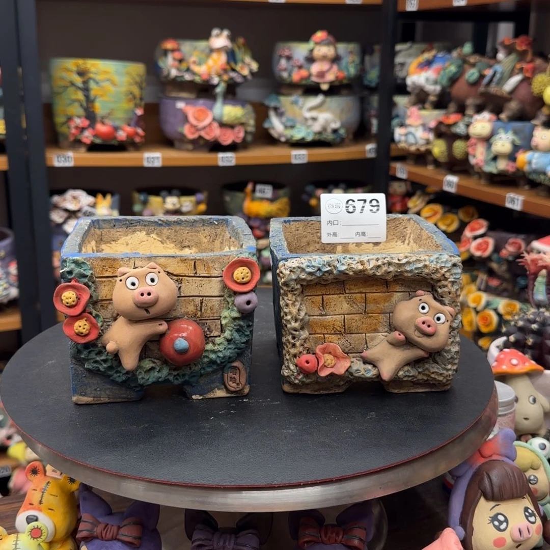 【闪购商品】粗陶手捏